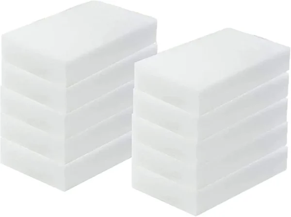 Esponja de Melamina 10 Piezas Esponja Limpiadora Multiusos Esponja Mágica de Melamina