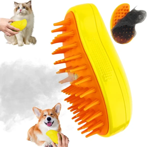 Cepillo de vapor para mascotas