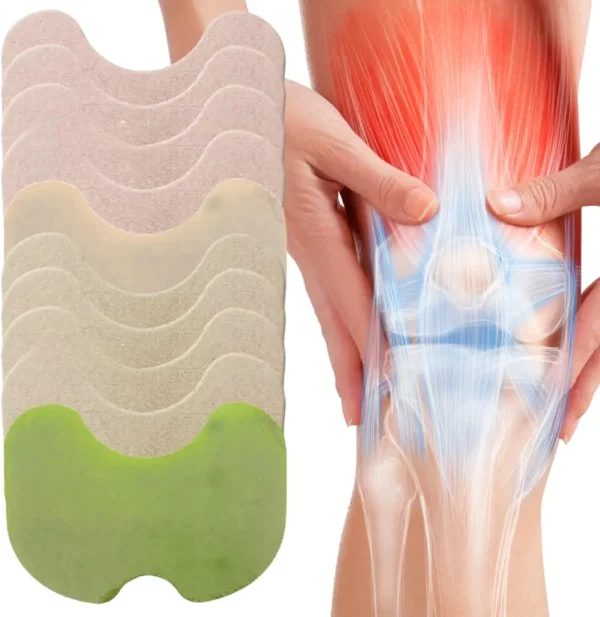 20 Parches para aliviar el dolor de rodilla-Natural Knee Patches