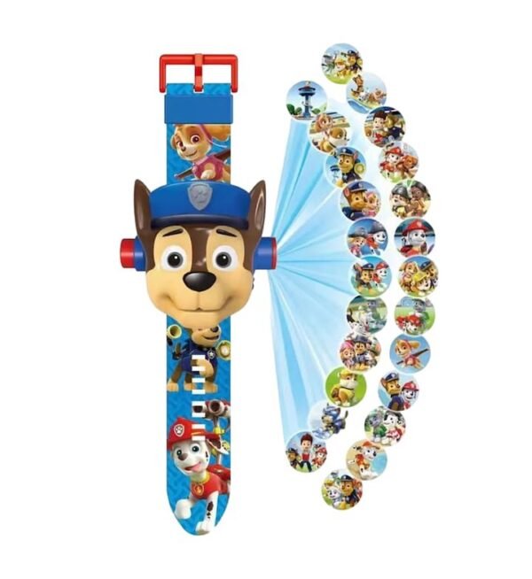 Reloj PAW Patrol con proyector: ¡Hora de jugar y rescatar!