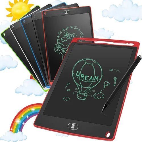 Pizarrón Mágico LCD 8.5 Tipo Tablet Portátil con lápiz plástico borrable divertido - Imagen 2